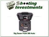 Sig Sauer P238 380 Auto in case - 1 of 4