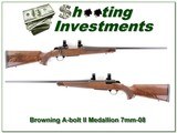 Browning A-Bolt II Medallion 7mm-08 XX Wood! - 1 of 4