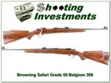 Browning Safari Grade 59 Belgium 308 MINT - 1 of 4