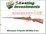 Winchester 70 XTR Sporter 300 Weatherby in BOX! - 1 of 4
