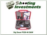 Sig Sauer P226 40 S&W in case w/ 4 Magazines - 1 of 4
