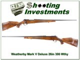 Weatherby Mark V Deluxe 26in 300 Wthy Mag - 1 of 4