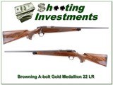 Browning A-bolt Gold Medallion 22LR Exc Cond! - 1 of 4