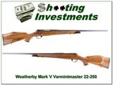 Weatherby Mark V Varmintmaster early 22-250 - 1 of 4