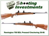 Remington 700 BDL early pressed checkering 30-06 - 1 of 4