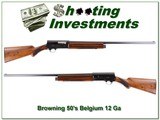 Browning A5 1956 Belgium 12 Ga Collector! - 1 of 4