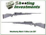 Weatherby Mark V Ultra-Light 257 Wthy - 1 of 4