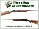 Browning A5 1947 Seet Sixteen 26in IC! - 1 of 4