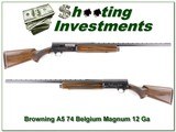 Browning A5 74 Belgium Magnum 12 28in Vent Rib - 1 of 4