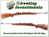 Browning Safari Grade 1962 Belgium 264 Win Mag - 1 of 4