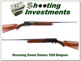 Browning A5 Sweet Sixteen VERY early 1939 Belgium - 1 of 4