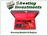 Browning Medalist 22 Auto 68 Belgium exc cond in case! - 1 of 4