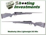Weatherby Mark V Ultra-light 243 Win - 1 of 4