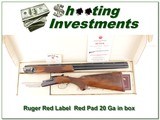 Ruger Red Label 20 Gauge XX Wood 26in in BOX! - 1 of 4