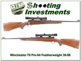 Winchester 70 pre-63 Featherweight 30-06 with Weaver - 1 of 4