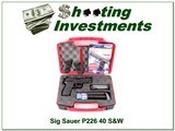 Sig Sauer P226 40 S&W in case w/ 4 Magazines - 1 of 4
