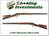 Winchester 1894 32-40 made in 1898 - 1 of 4