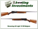 Browning A5 Light 12 58 Belgium Exc Cond - 1 of 4