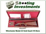 Winchester Model 23 Golden Quail in hard to find 410 Bore - 1 of 4