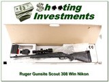 Ruger Gunsite Scout 308 Win w/ Nikon Encore in box - 1 of 4