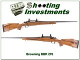 Browning BBR 270 Win Exc Wood! - 1 of 4