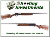 Browning A5 Sweet Sixteen 28in VR Invector as new! - 1 of 4