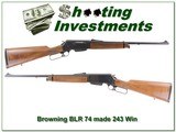 Browning BLR 243 early machined steel receiver - 1 of 4