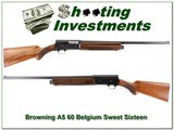 Browning A5 Sweet Sixteen 60 Belgium 28in Mod - 1 of 4