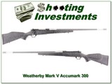 Weatherby Mark V Accumark 300 Wthy Mag Exc Cond! - 1 of 4
