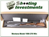 Montana Rifle 1999 Limted Production 270 Win - 1 of 4
