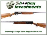 Browning A5 Light 12 54 Belgium 26in IC VR - 1 of 4