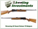 Browning A5 Sweet Sixteen 70 Belgium Buck Barrel - 1 of 4