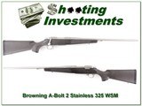 Browning A-bolt Stainless Stalker 325 WSM - 1 of 4
