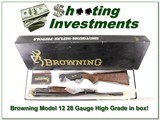 Browning Model 12 High Grade 5 28 Ga XX Wood ANIB - 1 of 4