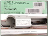 Browning A-Bolt White Gold Medallion 325 WSN NIB! - 4 of 4