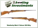Weatherby Mark V Deluxe 300 26in nice wood! - 1 of 4