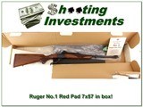 Ruger No.1 Red Pad 7x57 7mm Mauser in BOX! - 1 of 4