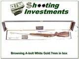 Browning A-bolt II White Gold Medallion 7mm NIB - 1 of 4