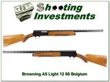 Browning A5 Light 12 66 Belgium Blond 26in VR - 1 of 4