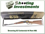 Browning Model 92 Centennial 44 rem mag NIB - 1 of 4