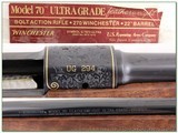 Winchester Model 70 Ultra-Grade 270 NIB with case! - 5 of 5
