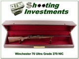 Winchester Model 70 Ultra-Grade 270 NIB with case! - 1 of 5
