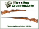 Weatherby Mark V Deluxe 26in 300 Wthy Mag - 1 of 4