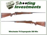 Winchester Model 70 Classic Supergrade 300 Win Mag - 1 of 4