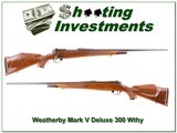 Weatherby Mark V Deluxe 300 Wthy - 1 of 4