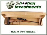 Marlin 17V 17 HMR unfired in box with scope - 1 of 4
