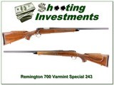 Remington 700 Varmint Special 243 pressed checkering - 1 of 4