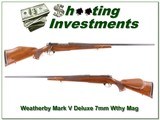 Weatherby Mark V Deluxe 7mm 26in - 1 of 4
