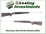 Browning A-bolt Stainless 338 Win MAG BOSS! - 1 of 4