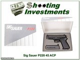 Sig Sauer P220 made in West German in box! - 1 of 4